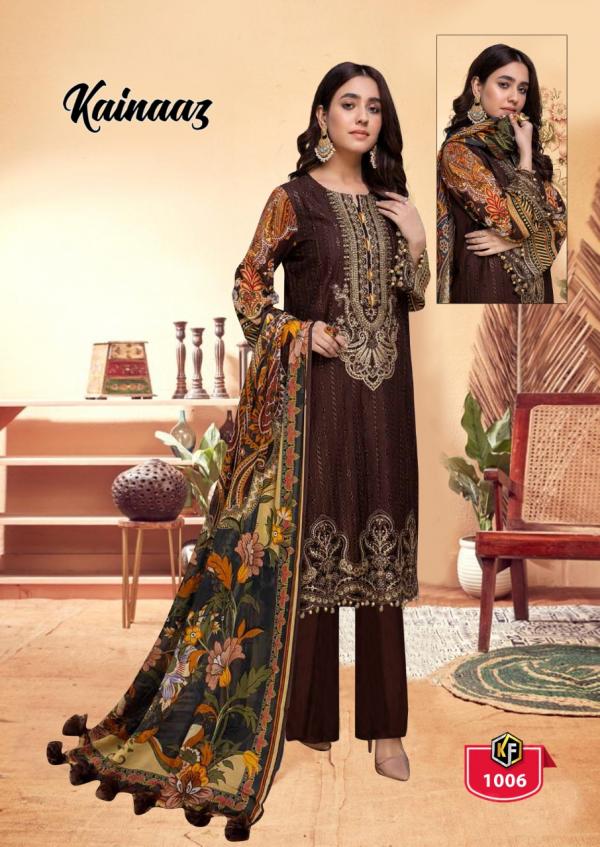 Keval Kainaaz Luxury Karachi Cotton Dress Material Collection